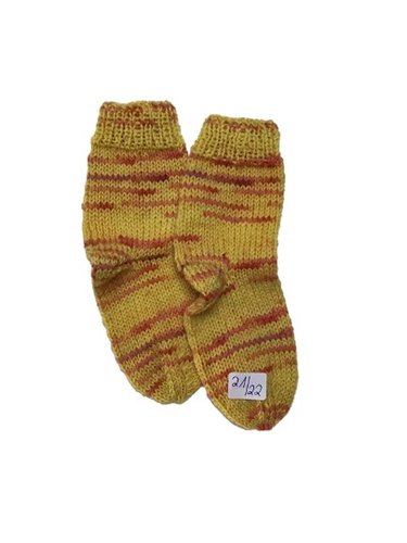 Handgestrickte Socken für Kinder, Gr. 21/22