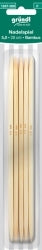 Nadelspiel Bambus, 15 cm, 2,5