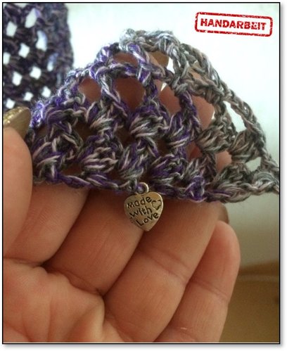 Dreieckstuch, Lacetuch, Schultertuch, HANDARBEIT