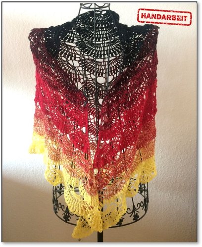 SALE! Dreieckstuch, Lacetuch, Schultertuch