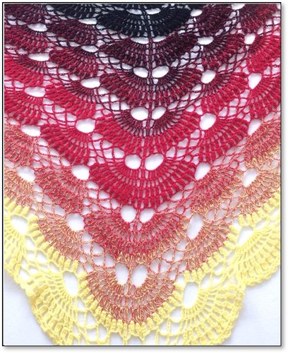 SALE! Dreieckstuch, Lacetuch, Schultertuch