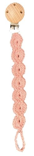 Schnullerkette im Boho-Stil, HANDARBEIT