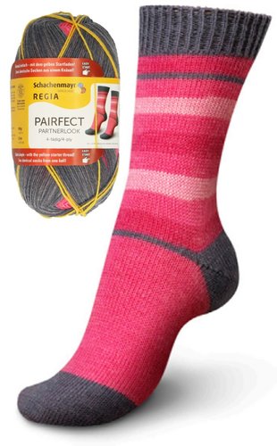 REGIA PAIRFECT, 4-fach Sockenwolle (79,5€/1kg)