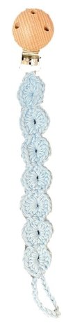 Schnullerkette im Boho-Stil, HANDARBEIT