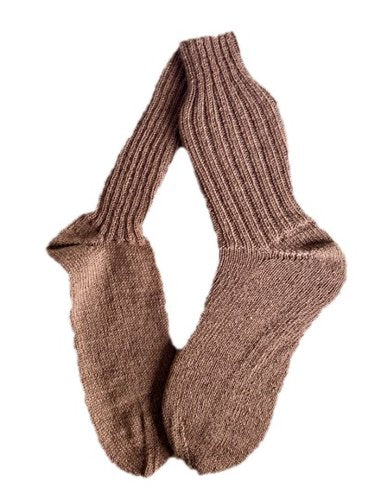 Handgestrickte Socken, Gr. 41/42