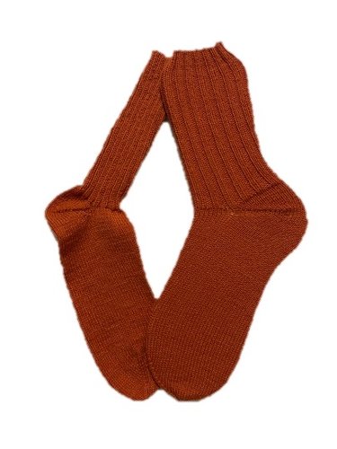 Handgestrickte Socken, Gr. 42/43