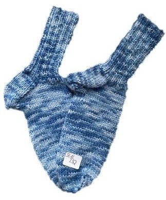 Handgestrickte Socken für Kinder, Gr. 31/32