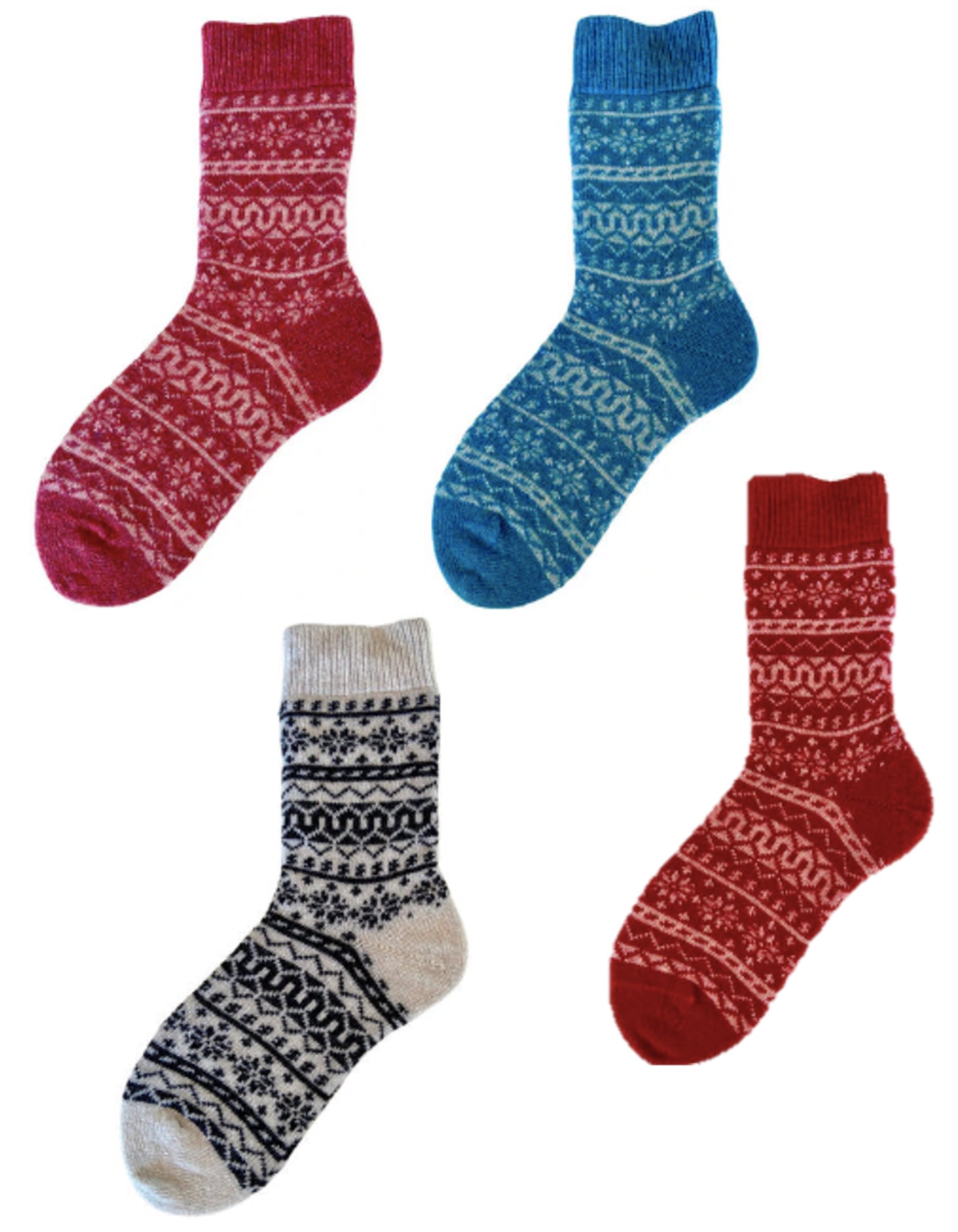 "Hygge" Socken mit Wolle, aus Dänemark
