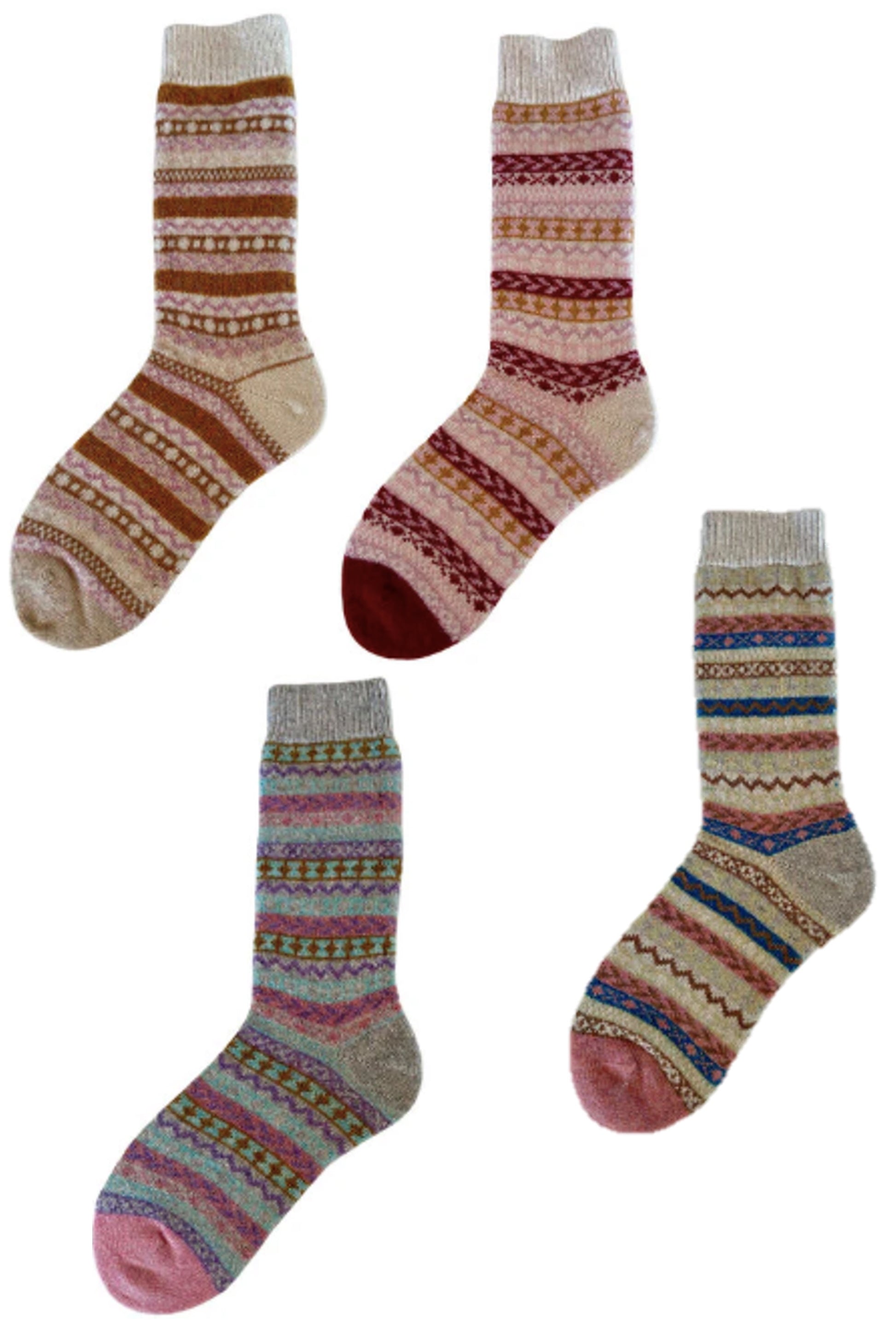 "Hygge" Socken mit Wolle, aus Dänemark