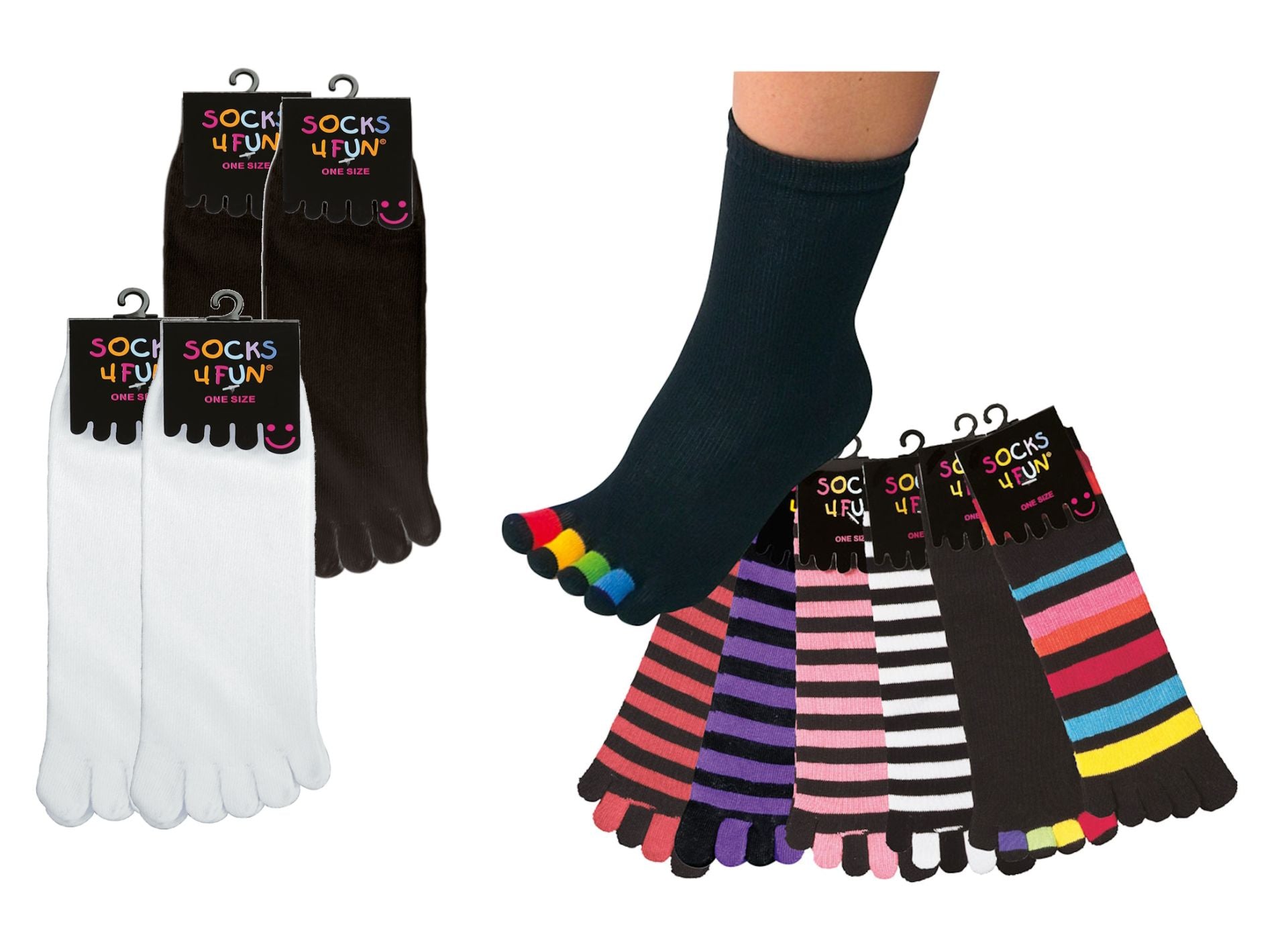 Einzel-Zehen-Socken