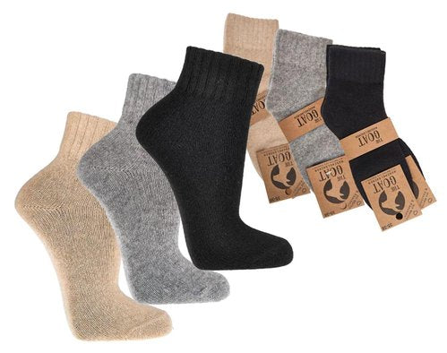 KURZ-Luxus Wollsocken mit Merino- & Kaschmir