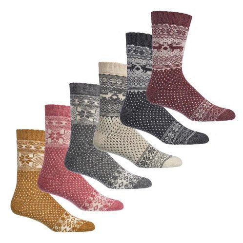 Norweger-Socken Mit Merino- und Alpakawolle