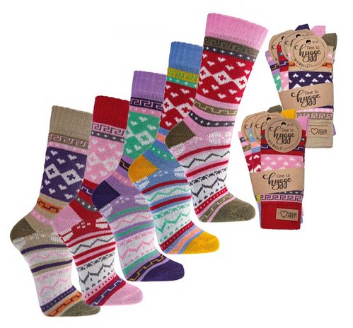 "Hygge" Socken mit Wolle