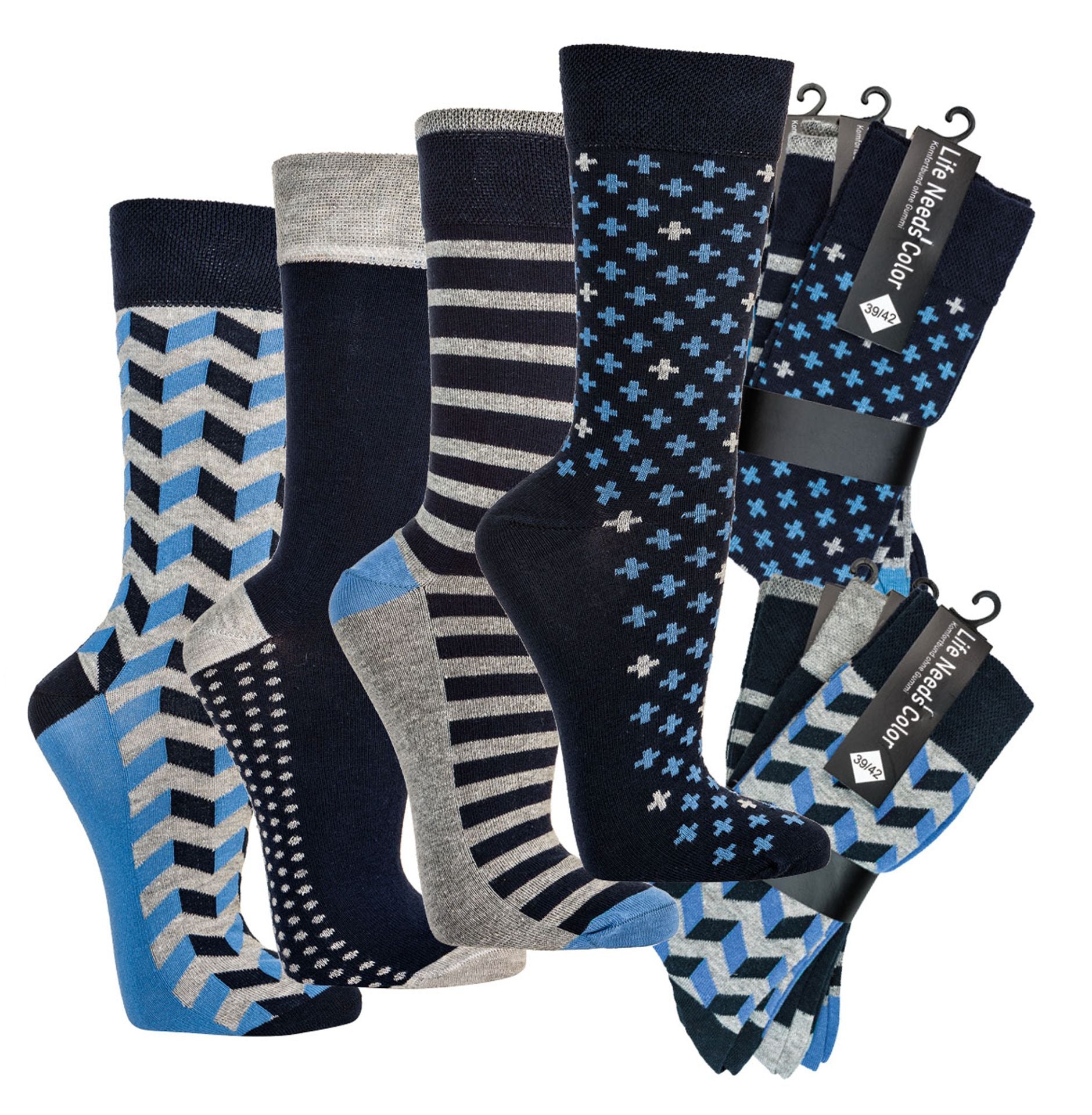 Baumwollsocken "Jeans-Trend"