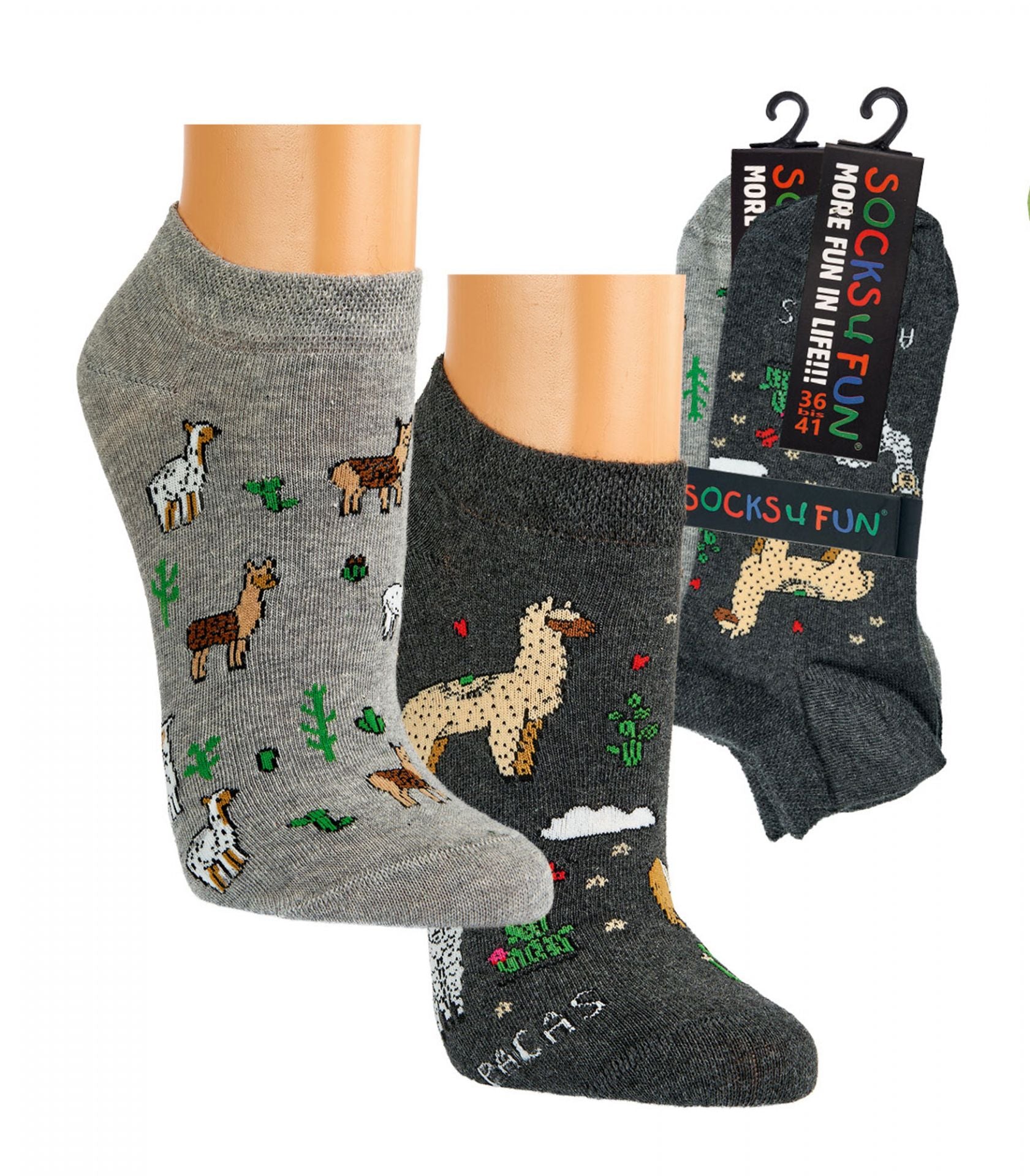 2er Pack Socks4Fun Sneaker