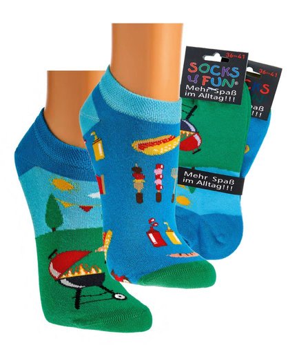 2er Pack Socks4Fun Sneaker