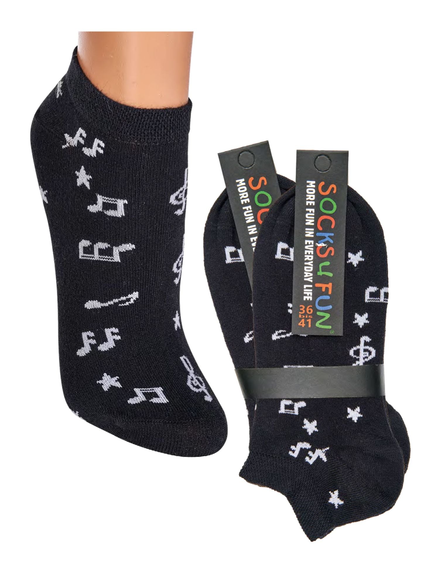2er Pack Socks4Fun Sneaker