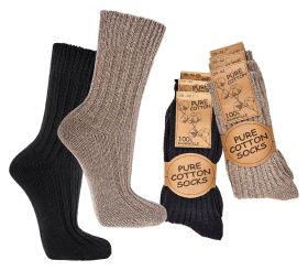 Dicke 100%-Baumwolle Socken