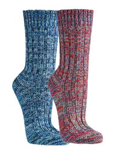 Unisex Multi-Color Baumwollsocken