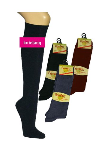 Viskose (Bambuszellstoff) Wellness-Kniestrümpfe