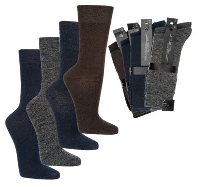 Business-Komfortsocken Mit Wolle