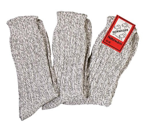 Norwegersocken 30% Wolle