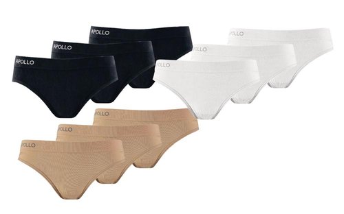 Damen-Slips "Seamless", 3er-Pack