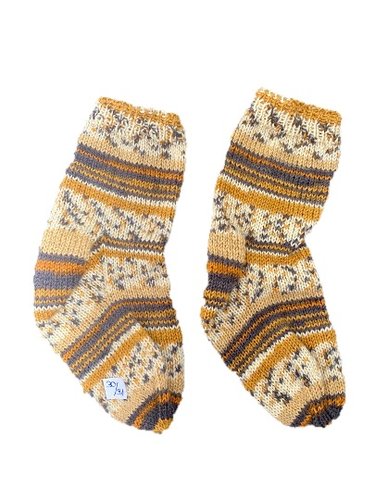 Handgestrickte Socken für Kinder, Gr. 30/31