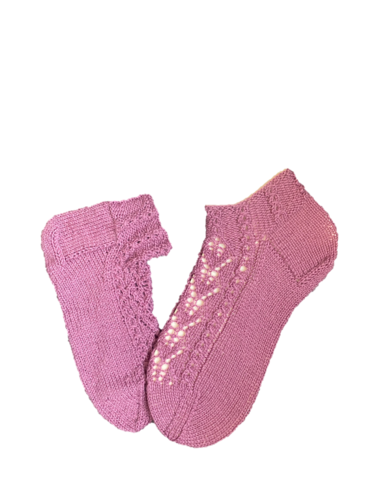 Handgestrickte Sneaker, Gr. 37/38