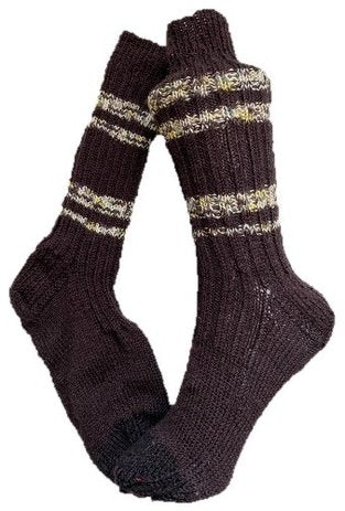 Handgestrickte Socken,  2. Wahl, Gr. 38/39