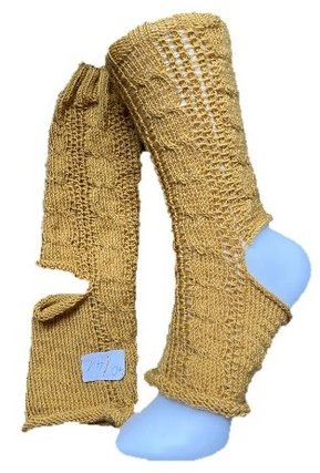 Handgestrickte Yogasocken, Gr. 40/41