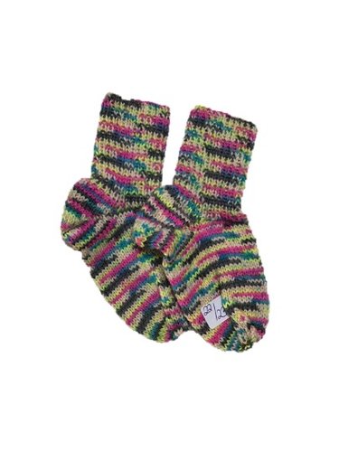 Handgestrickte Socken für Kinder, Gr. 22/23