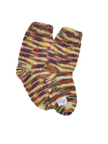 Handgestrickte Socken für Kinder, Gr. 22/23