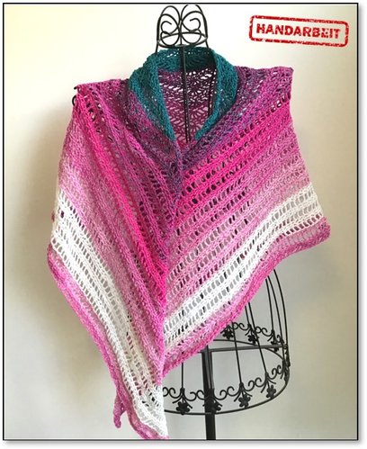 Dreieckstuch, Lacetuch, Schultertuch, HANDARBEIT