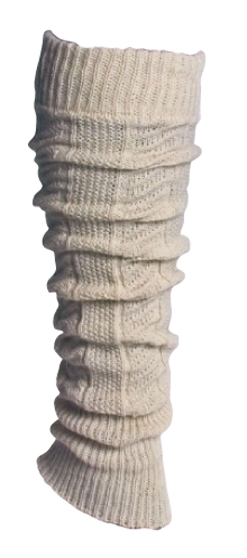 Stulpen-Legwarmers, mit Wolle