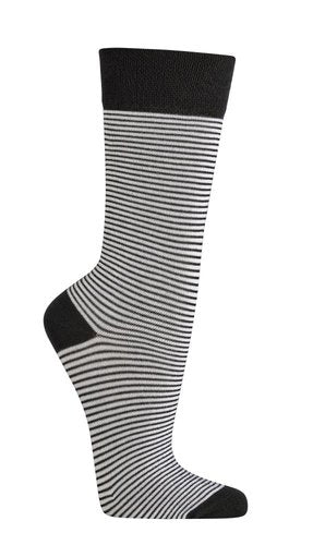 Viskose (Bambuszellstoff) Söckchen "Black & White"