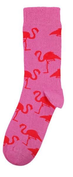 Motivsocken "Flamingo"