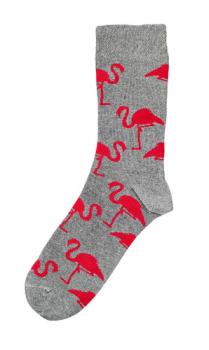 Motivsocken "Flamingo"