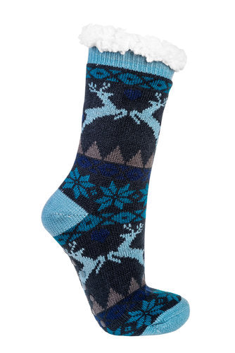 Hüttensocken Extra-Flauschig mit ABS, ONE SIZE Herren