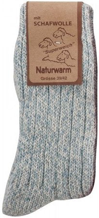 Norweger-Socken mit Schafwolle