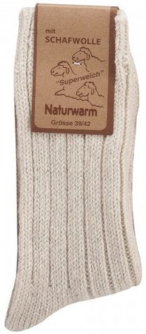 Norweger-Socken mit Schafwolle