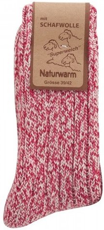 Norweger-Socken mit Schafwolle