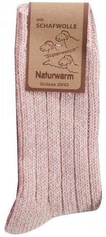 Norweger-Socken mit Schafwolle