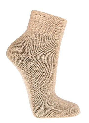 KURZ-Luxus Wollsocken mit Merino- & Kaschmir