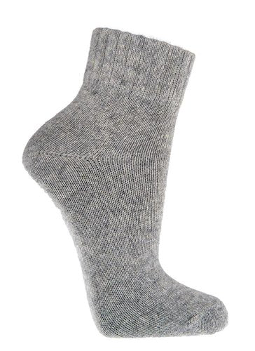 KURZ-Luxus Wollsocken mit Merino- & Kaschmir