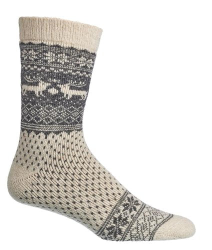 Norweger-Socken Mit Merino- und Alpakawolle