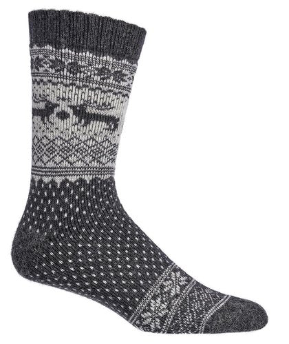Norweger-Socken Mit Merino- und Alpakawolle