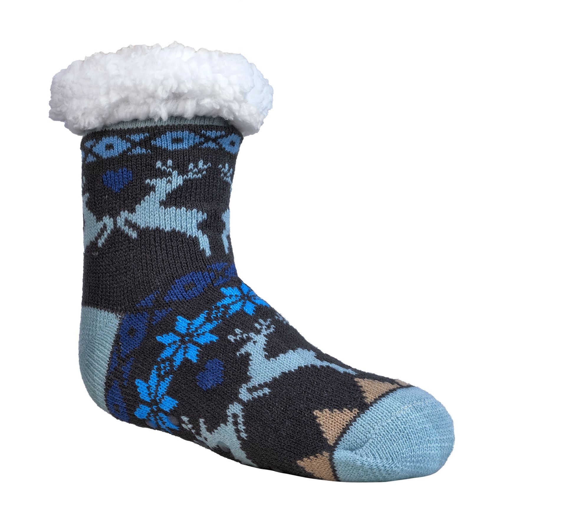 Kinder Hütten-Socken "Extra-Flauschig" ABS