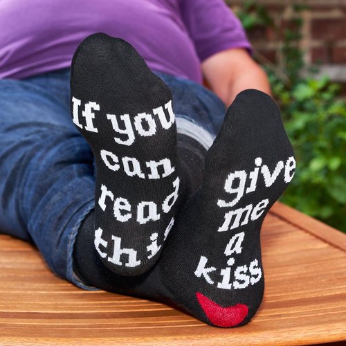 Unisex Socken "Schmunzel-Sprüche"