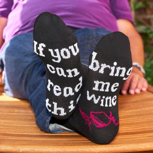 Unisex Socken "Schmunzel-Sprüche"